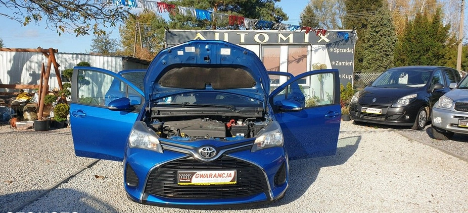 Toyota Yaris cena 32900 przebieg: 213000, rok produkcji 2015 z Tyszowce małe 436